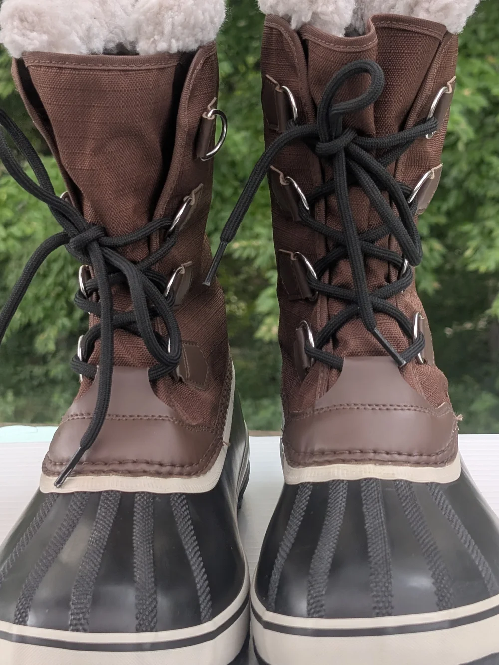 Sorel Brown and Black Men's Rain & Snow Boots